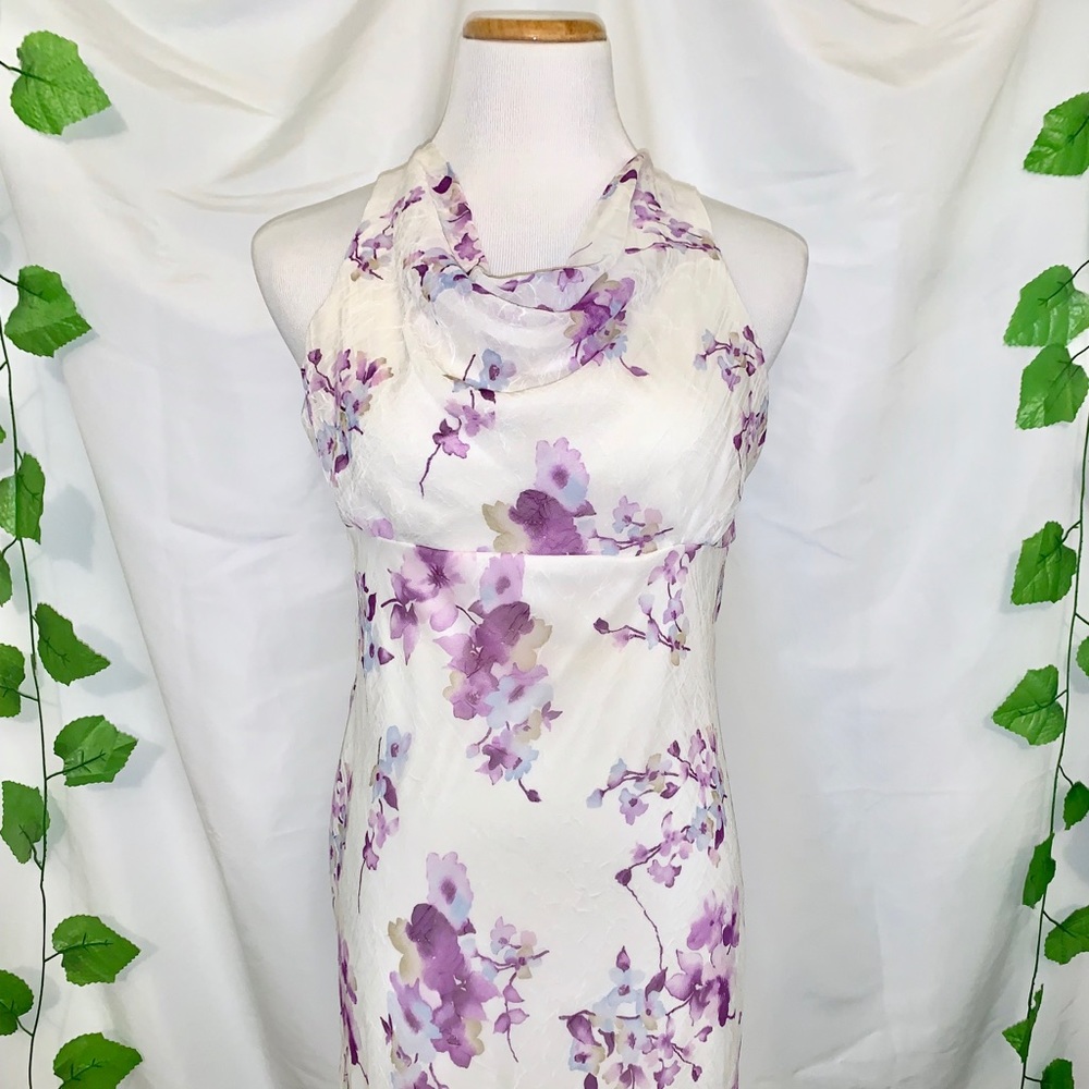 Vintage Floral Maxi Dress